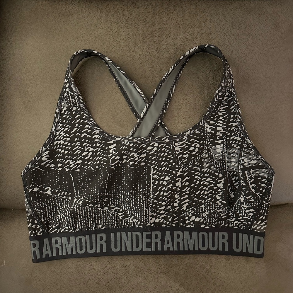 Printed Crossback Under Armour Sports Bra